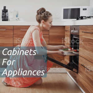 Base Cabinets for Appliances