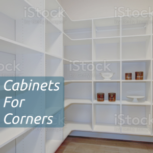 Tall Storage Cabinets for Corners