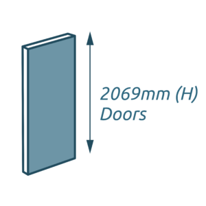 Door Panels for 2072mm(H) Cabinets