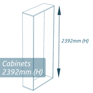 Tall Pantry Cabinets (2392mmH)