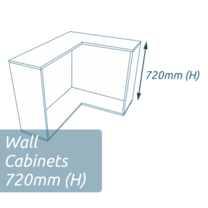 Wall Corner Cabinets (720mmH)