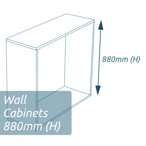 Wall Storage Cabinets (880mmH)